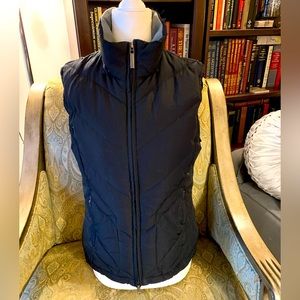 Down Filled Izod Vest with Chevron Quilting